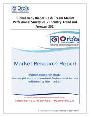Global Baby Diaper Rash Cream Market Professional Survey 2017 Industry Trend and Forecast 2022.pdf