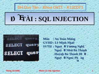 SQL Injection.ppt