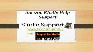 Call +1-855-8562653 -Amazon kindle Support.pptx