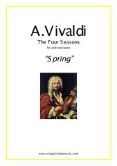 violino - partitura - vivaldi - as quatro estações - primavera (four seasons - violino e piano).pdf