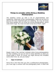 Things to consider while Hiring a Wedding Photographer.docx