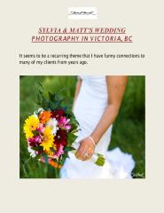 SYLVIA & MATT’S WEDDING PHOTOGRAPHY IN VICTORIA, BC.pdf